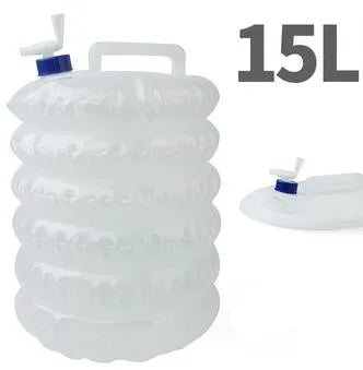 5L-15L Collapsible foldable bottle Container Water Storage Bottle Bucket Pail Water Bag water&juice dispenser Camping Outdoor