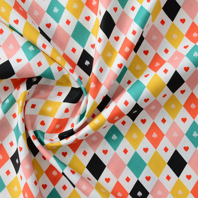 145x50cm Cotton Digital Printing Fabric, Handmade DIY Clothing Tablecloth Home Cloth