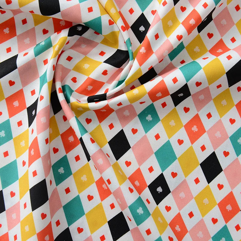 145x50cm Cotton Digital Printing Fabric, Handmade DIY Clothing Tablecloth Home Cloth