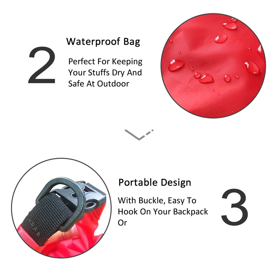 1.2L Waterproof First Aid Kit Bag Portable Emergency Kits Case Only For Outdoor Camp Travel Emergency Medical Treatment