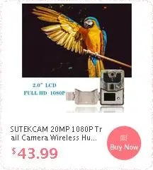 20MP 1080P  2G SMS MMS SMTP Wildlife Trail Camera Photo Traps Night Vision  Email  Cellular Hunting outdoor Camera  Surveillance