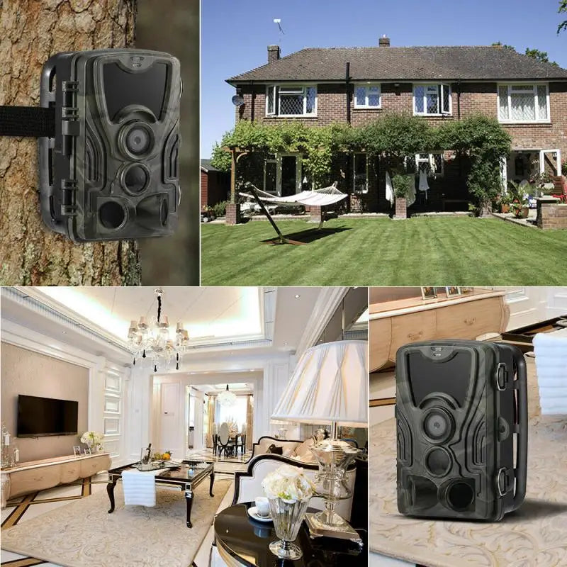 20MP 1080P Outdoor Hunting Trail Camera Wildlife Infrared Night Vision Motion Activated IP65 Waterproof Trap Wild Surveillance