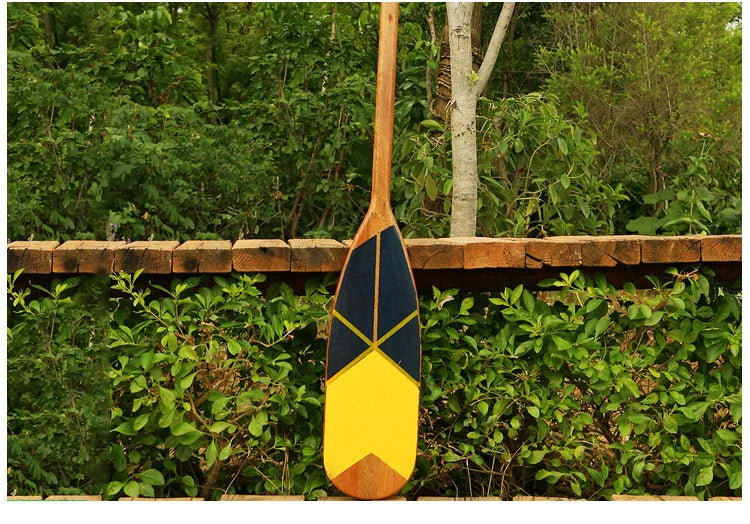 120cm Vintage Style decoration wooden rowing boat oars canoe paddle