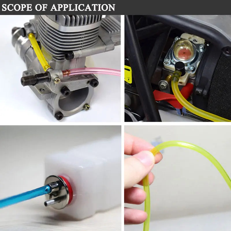 1/5M Fuel Gas Hose String Tube Petrol Pipe for Trimmer Chainsaw Blower Hoses DIY Tools 2x3.5/2.5x5/3x5/3x6/4x6/5x8/6x8/7x10mm