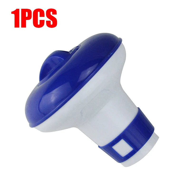 1-5PC Swimming Pool Cleaning Tool Chemical F loater Chlorine Bromine Tablets Floating Dispenser Applicator Spa Hot Tub Supplies
