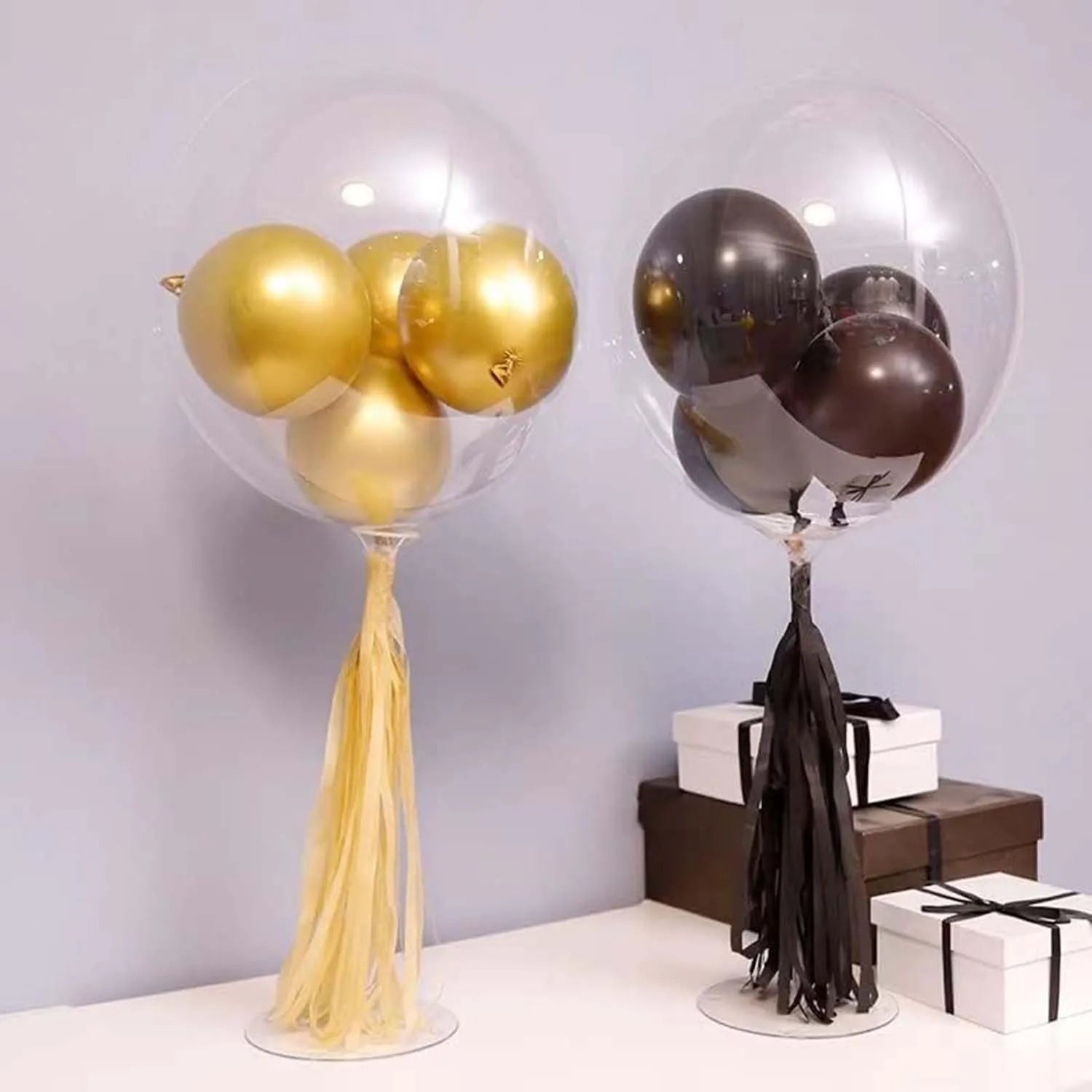 10 sets of 40cm single head party decoration balloon racks suitable for birthdays, secrets, anniversaries
