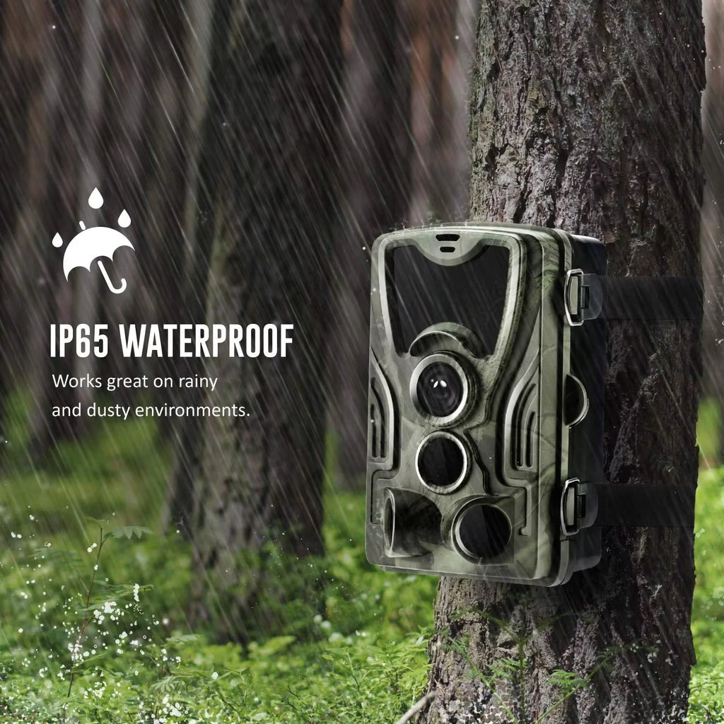 20MP 1080P Outdoor Hunting Trail Camera Wildlife Infrared Night Vision Motion Activated IP65 Waterproof Trap Wild Surveillance