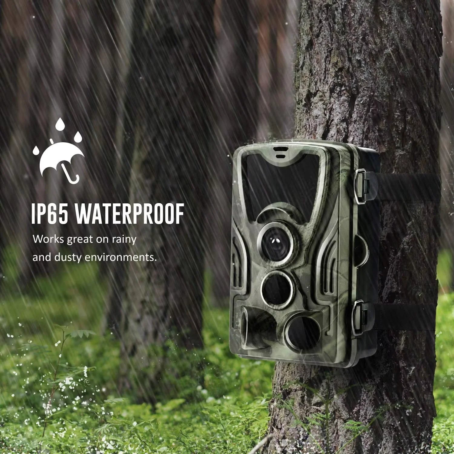 20MP 1080P Outdoor Hunting Trail Camera Wildlife Infrared Night Vision Motion Activated IP65 Waterproof Trap Wild Surveillance