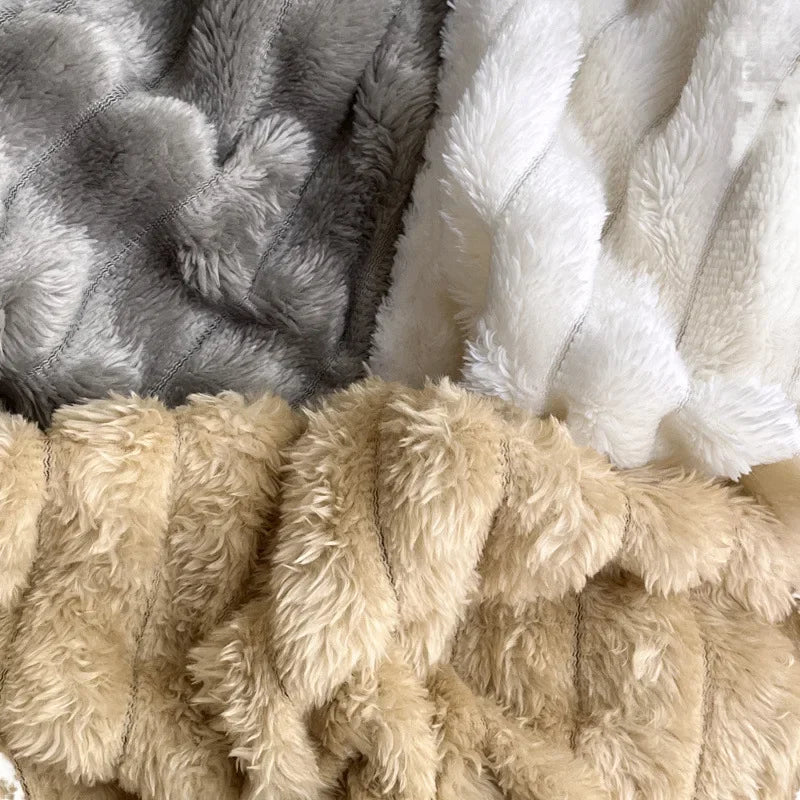 2024 new bath towel towel set blanket lunch break blanket small blanket