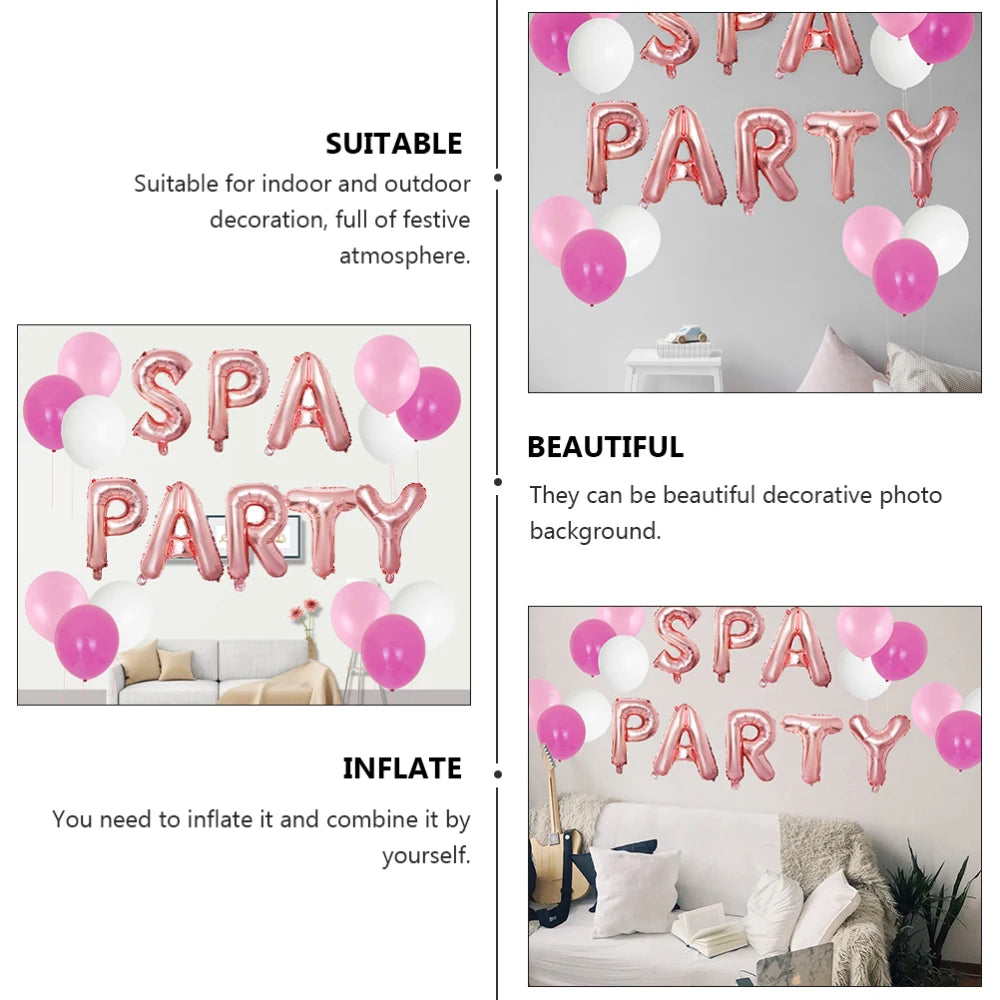 36Pcs Latex Balloon Set Decorative Theme Party Decoration Balloons For Event Celebration Background Accessories