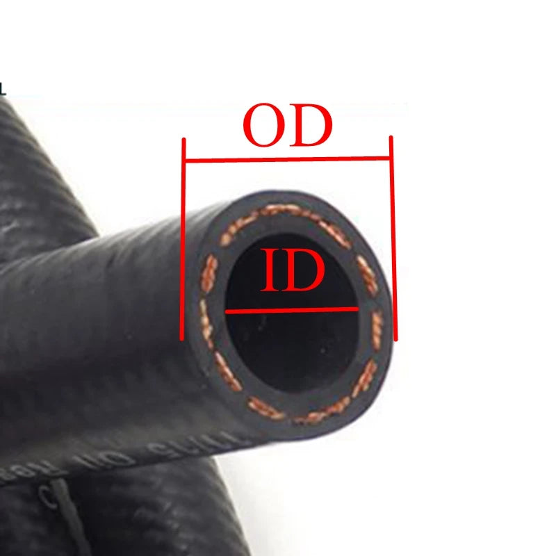 1M/3M Car Fuel Hoses Fuel Pipe Fuel Line Hose Gasoline Hose For Fuel Transfer 3mm 4mm 5mm 6mm 8mm 10mm 12mm 14mm 16mm  20mm