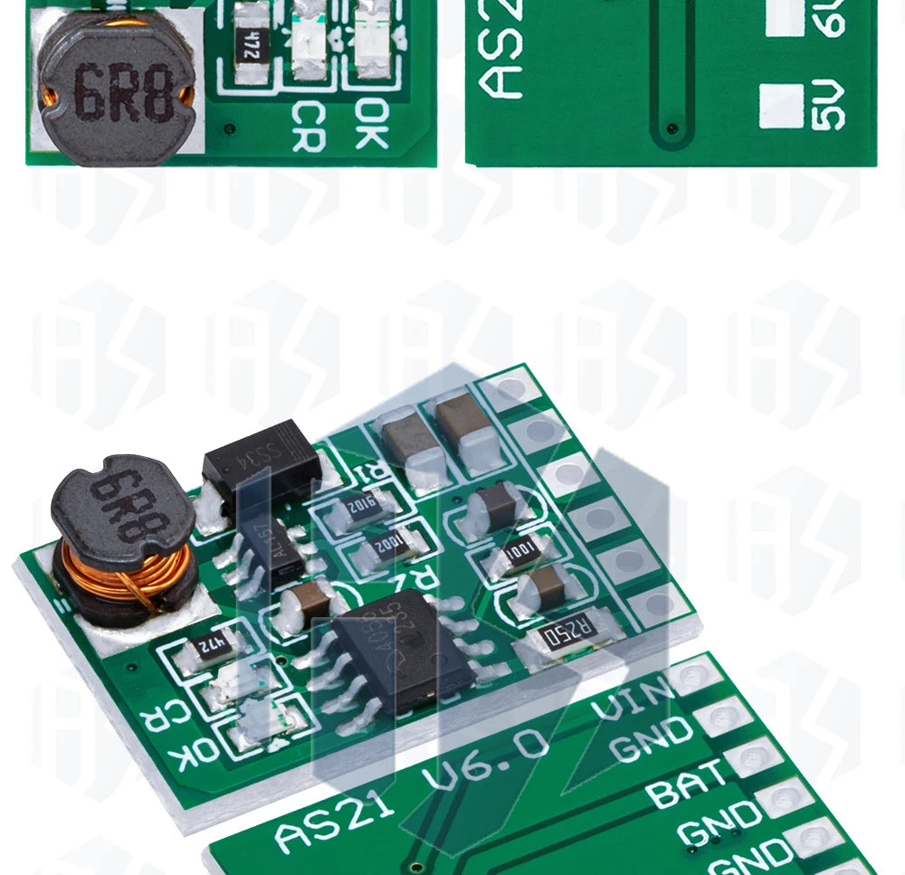 3.7V 4.2V Charger 5V 6V 9V 12V Discharger Board DC DC Converter Boost Module Solar Mobile Power Charger Lithium Battery DD05CVSA