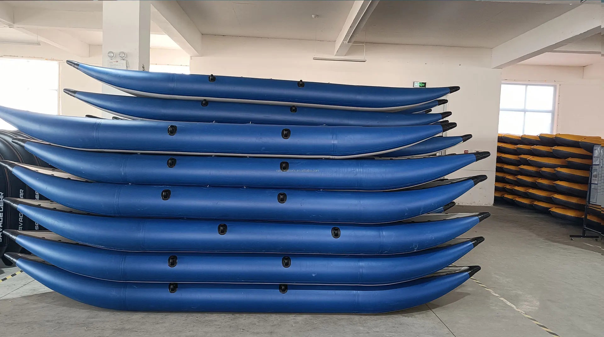 2-Person Inflatable Fishing Kayak w/ Aluminum Oars & Pump - Lightweight PVC Canoe for Lake/River, Durable Portable Watercraft