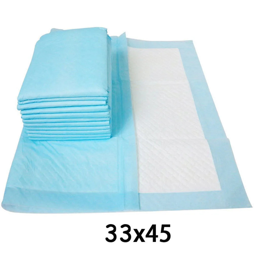 20pcs Disposable Adult Diaper Urine Bed Pads Disposable Diapers Elderly Patients Diaper Bed Pads Water Absorption Nappy Bed Mat
