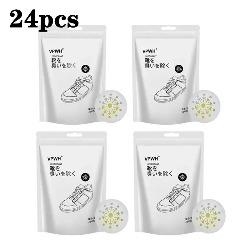 24/6Pcs Deodorizer Balls Sneaker Perfume Balls for Shoe Gym Bag Locker and Cars Deodorizer Neutralizing Odor Shoe Freshener Ball
