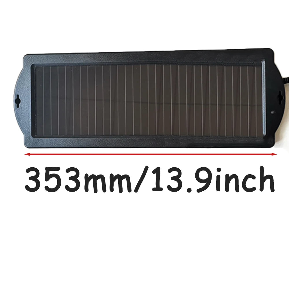 18 V DC 1.5W Car Electric Vehicle Battery Smart Charger Portable Solar Car Battery Charger Maintainer