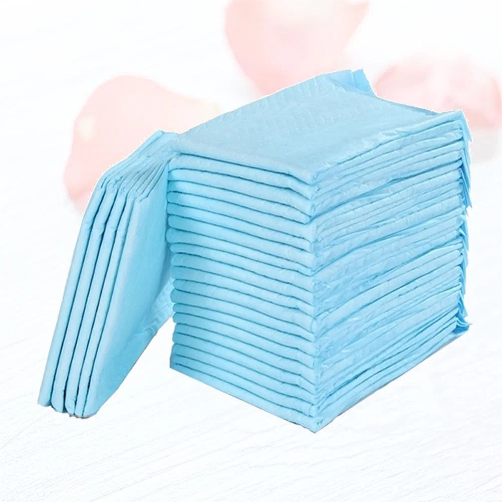 20Pcs Disposable Diaper Pad Adult Incontinence Bed Pads High Absorbency Pee Mats Breathable Leak Proof Water Tight
