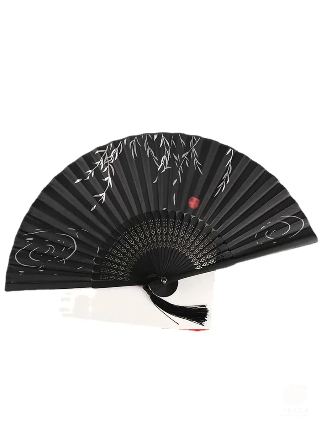 1pc-Elegant wooden folding hand fan favored by fans, favored by wedding parties and performances