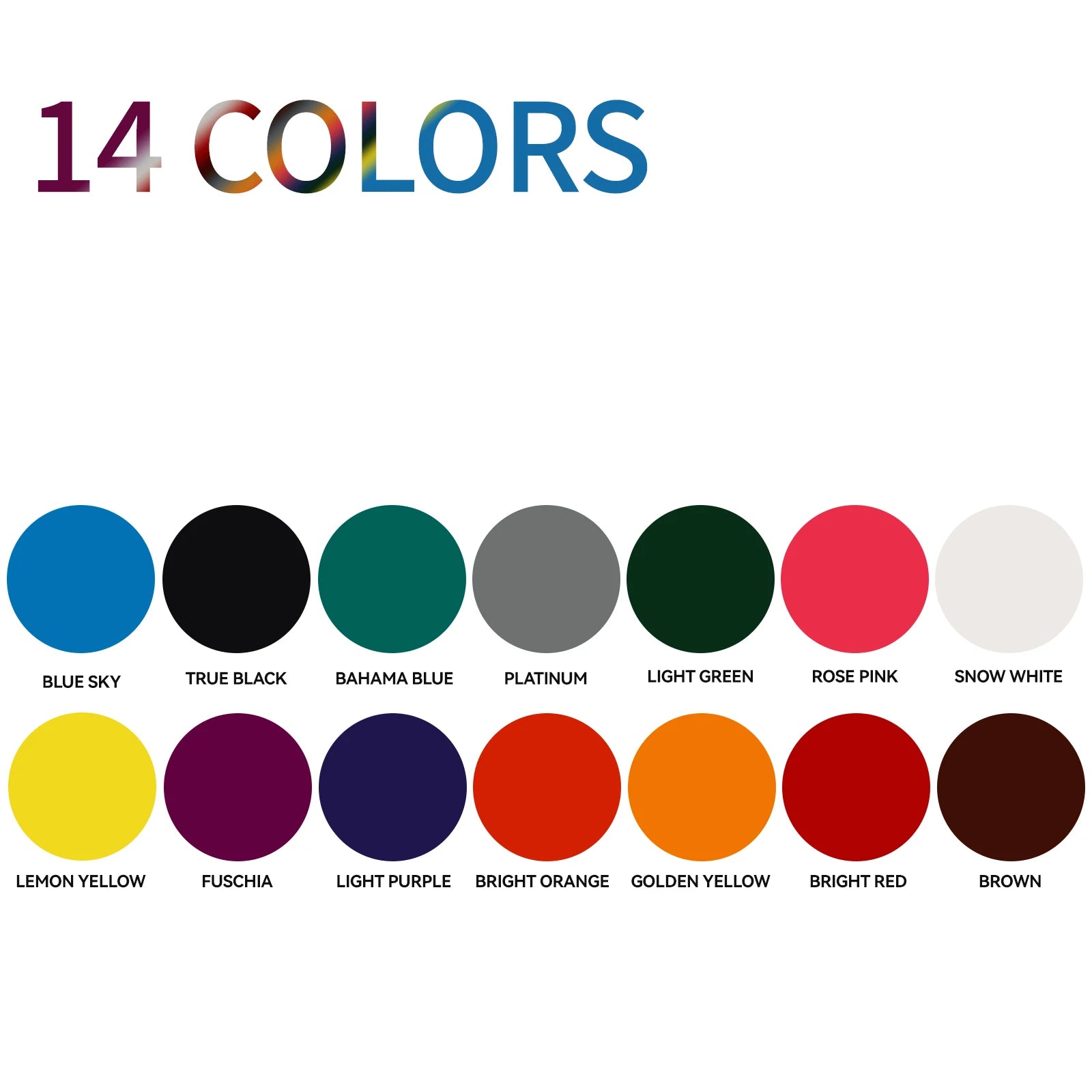14-Color Tattoo Ink Set, Tattoo Pigment Set, Tattoo Supplies Professional Supply For Body Art Long Lastingts