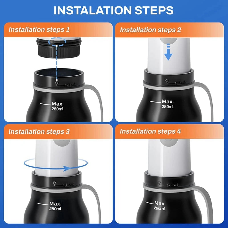 2025 New Portable Bidet For Travel With 3 Sprays Settings, High Pressure Handheld Bidet, Rechargeable Electric Portable Bidet