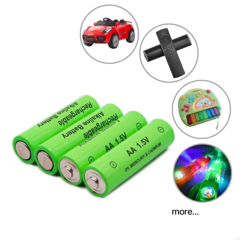 2025 New Long Lasts Rechargeable AA Alkaline Batteries Suitable for Various Devices