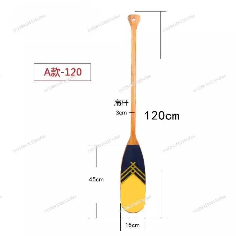 120cm Vintage Style decoration wooden rowing boat oars canoe paddle