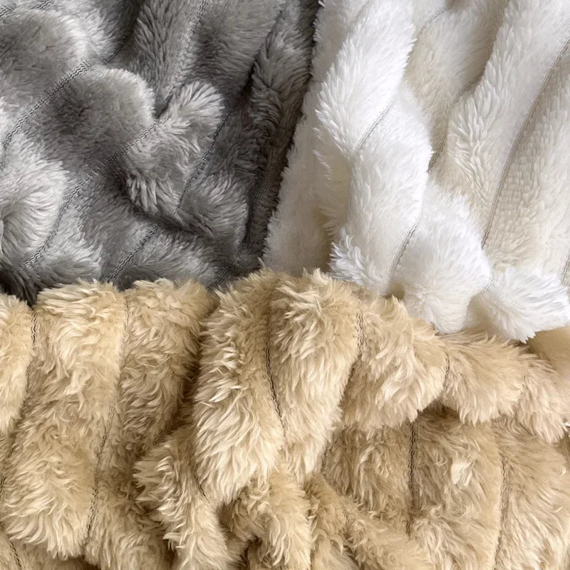 2024 new bath towel towel set blanket lunch break blanket small blanket