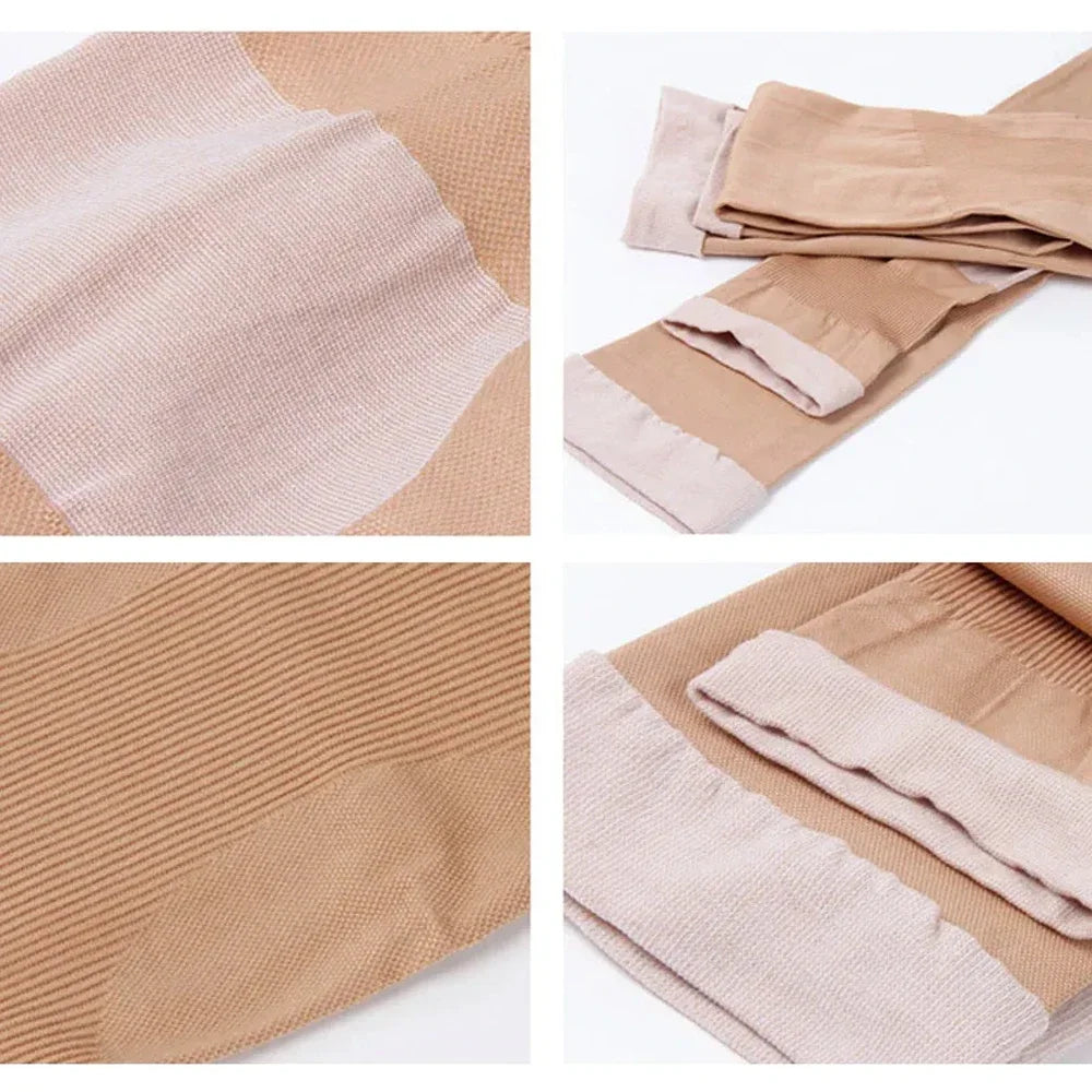 1 Pair Women 420D Sleeping Burn Fat Socks Slim Leg Warmer Compression Stockings