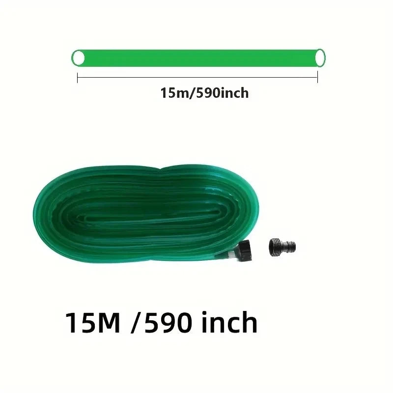 1 set, sprinklers and soaker hose Floor soaker garden hose saves 70% water Dripping hose perfect for garden beds, perfect for yo