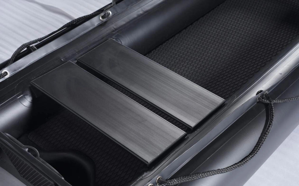 2-Person Inflatable Fishing Kayak w/ Aluminum Oars & Pump - Lightweight PVC Canoe for Lake/River, Durable Portable Watercraft