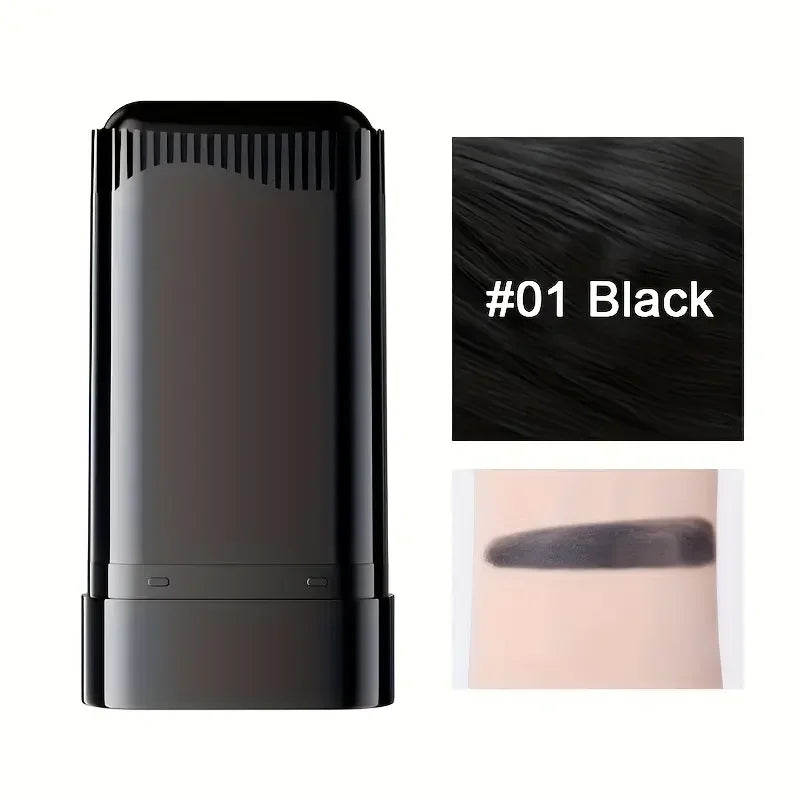 3 Colors Hair Stick to Cover White Hair Without Fading,Disposable Hair dye stick,Plant Hair Dye,Roots Hair Color Replenishment