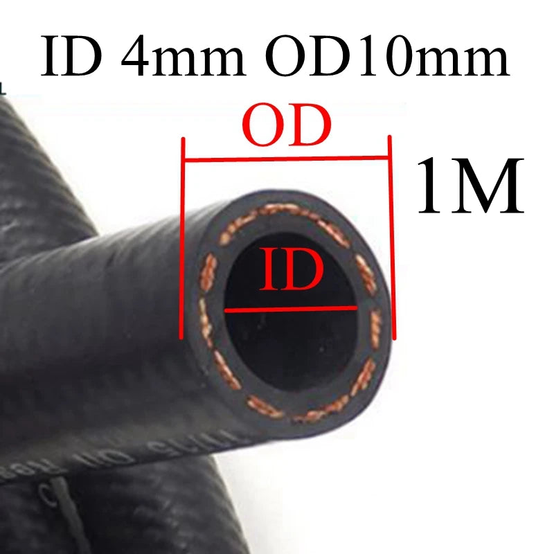 1M/3M Car Fuel Hoses Fuel Pipe Fuel Line Hose Gasoline Hose For Fuel Transfer 3mm 4mm 5mm 6mm 8mm 10mm 12mm 14mm 16mm  20mm