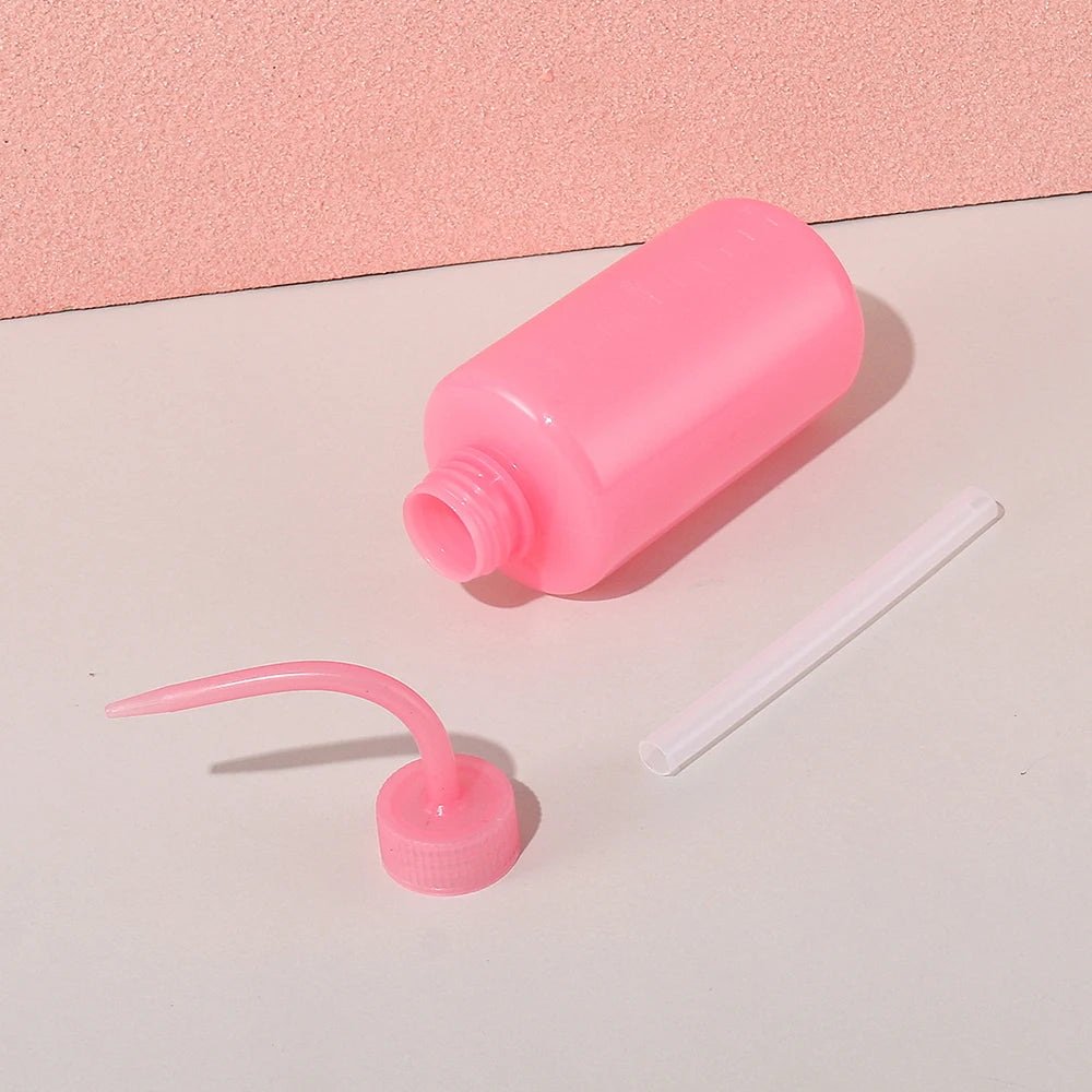 250ml Bulk Squeeze Water Squirt Bottles for Liquids with Narrow Mouth & Scale for Rinse Bottle Watering Tools, Plant Irrigation