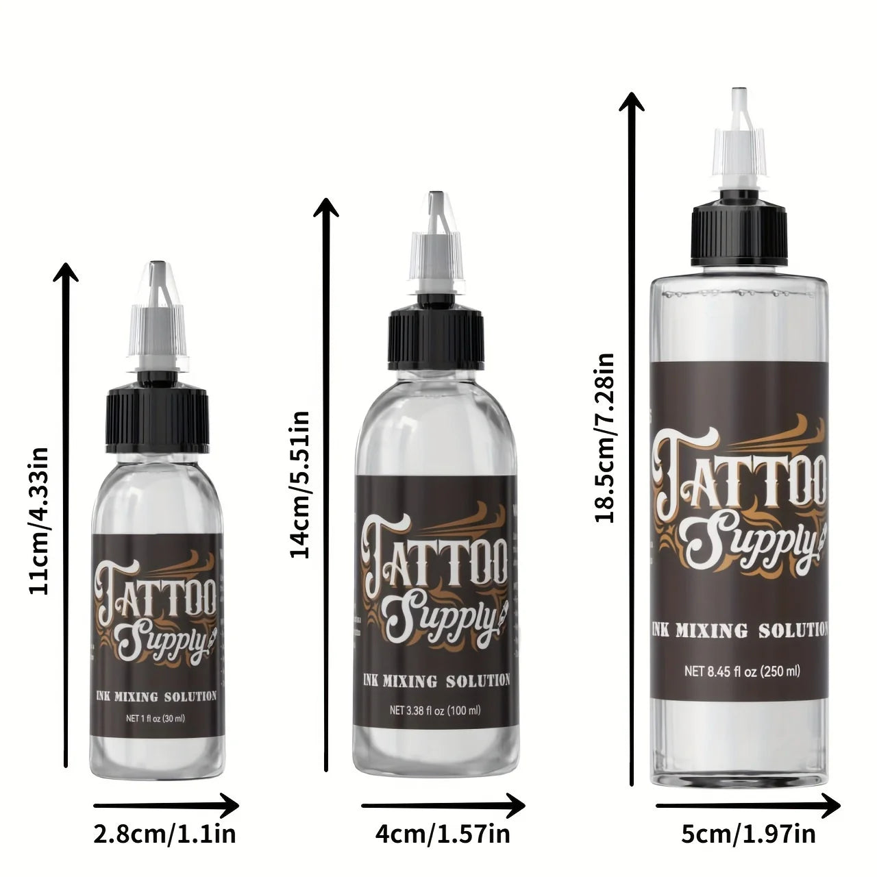 1pc, Tattoo Ink Mixing Solution, Dilution Solution for Tattoo Ink, Premium Shading Solution Tattoo Supplies for Artists, Lighten
