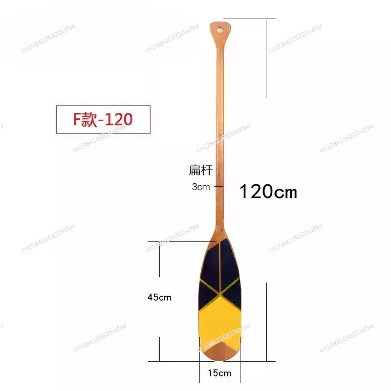 120cm Vintage Style decoration wooden rowing boat oars canoe paddle