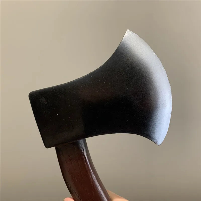 1:1 Cosplay Fire Axe Stage Prop Weapon Role Playing Cos Axe PU Weapon Model Kids Toy Puzzle Education 30cm