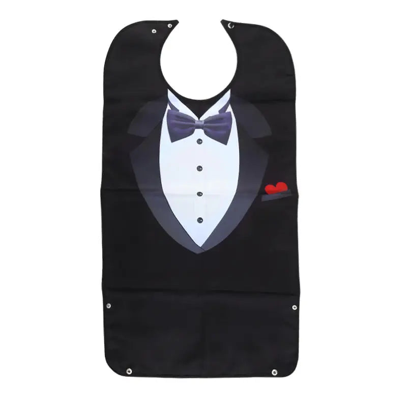 1pcs Stain Resistant Adult Bibs for Men and Women - Perfect Seniors a Mess-Free Diet