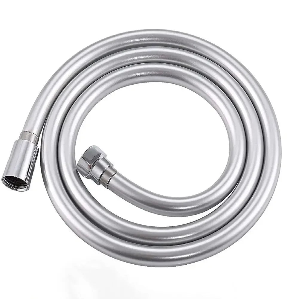 1/1.5/2m PVC Handheld Shower Head Hose Flexible Anti Winding Explosion-proof Water Tube Bathroom Faucet Hose Extension Pipe