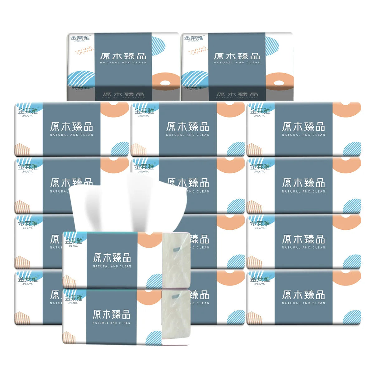10/30 Packs Of Large-sized Tissues, A Whole Box Of Household Toilet Paper, Tissue Paper, Toilet Paper, Towels, 300 Sheets