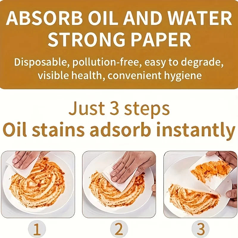 200 Sheets/pack Disposable Paper Towels for Kitchen and Bathroom - Convenient and Hygienic Cleaning Solution, Free Paper Towels