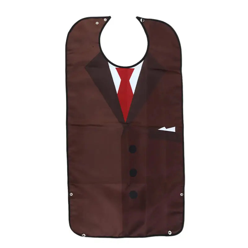 1pcs Stain Resistant Adult Bibs for Men and Women - Perfect Seniors a Mess-Free Diet