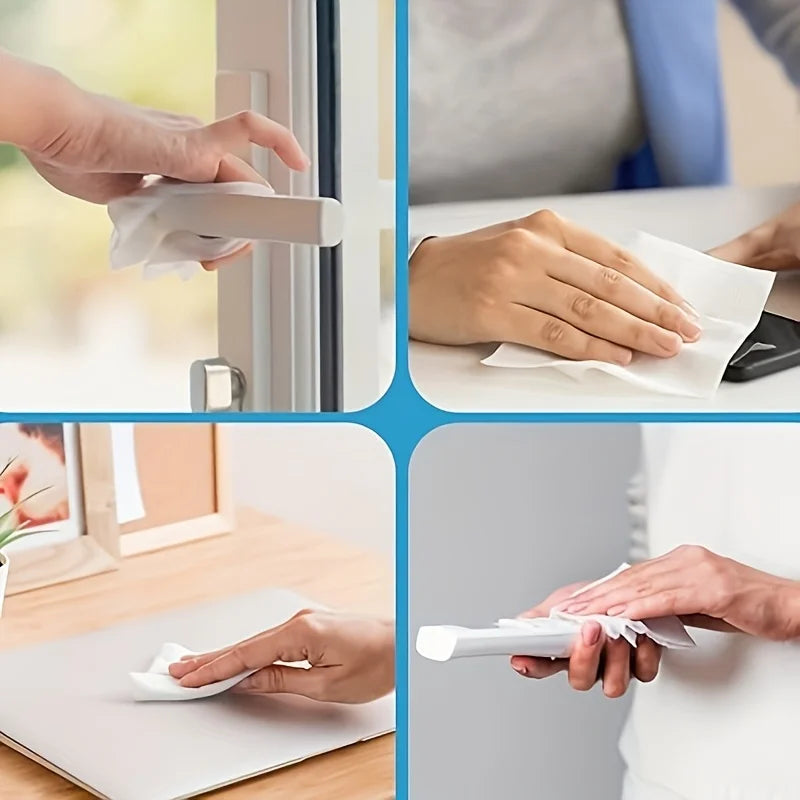 200 Sheets/pack Disposable Paper Towels for Kitchen and Bathroom - Convenient and Hygienic Cleaning Solution, Free Paper Towels