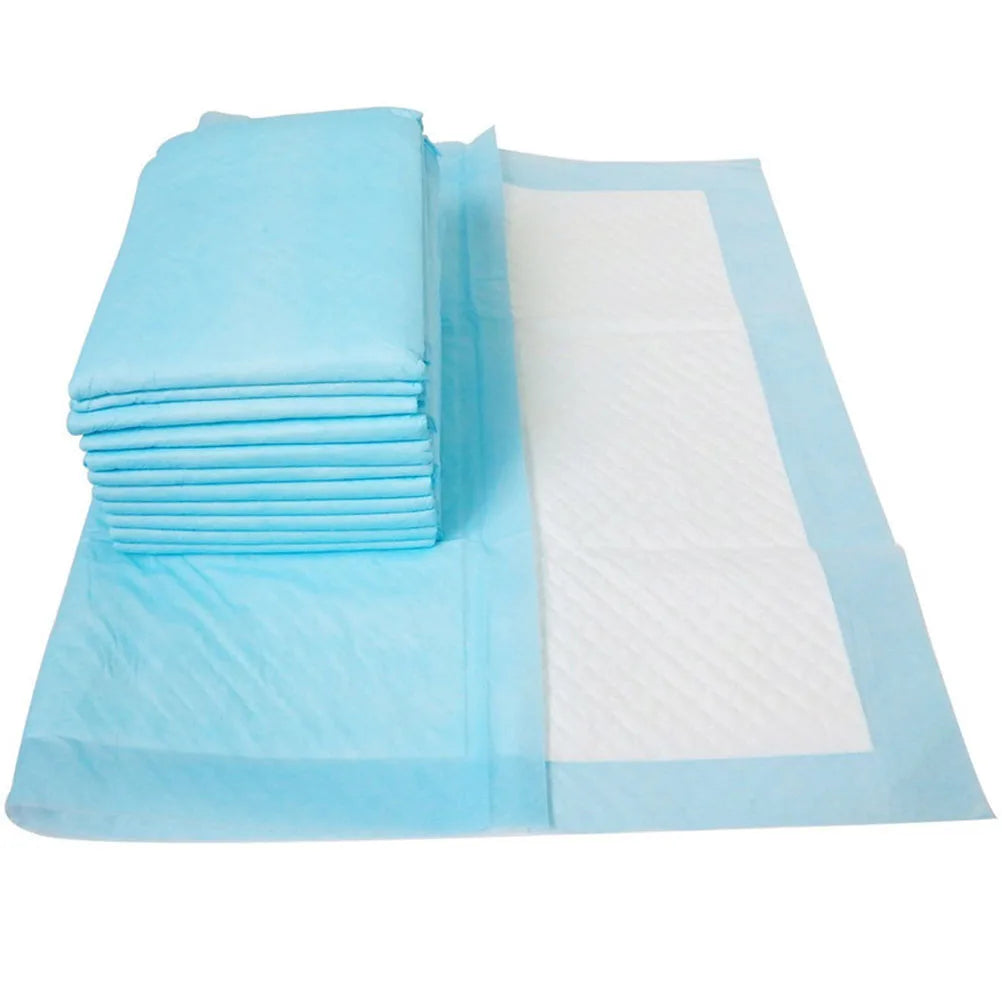 20pcs Disposable Adult Diaper Urine Bed Pads Disposable Diapers Elderly Patients Diaper Bed Pads Water Absorption Nappy Bed Mat