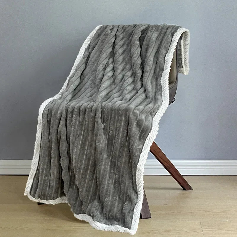 2024 new bath towel towel set blanket lunch break blanket small blanket