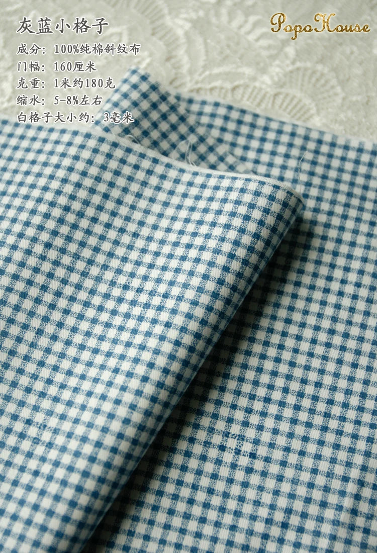 160x50cm Custom Classical Blue White Porcelain Twill Cotton Fabric Tablecloth Background Cheongsam Clothing Handmade Diy Cloth