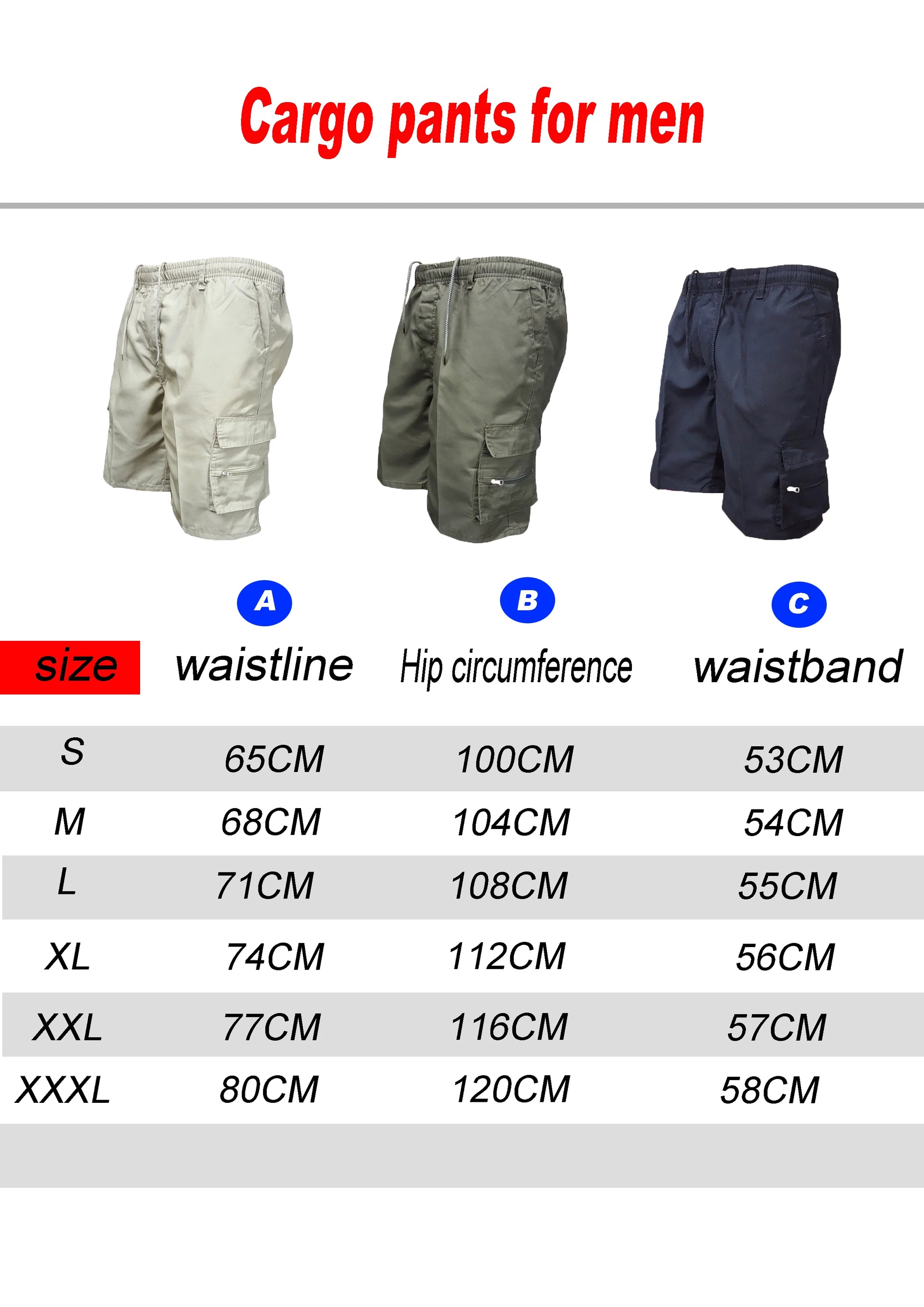 2024 New cargo shorts Fashion casual shorts Running shorts