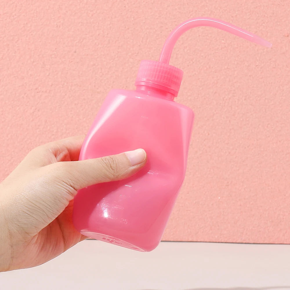 250ml Bulk Squeeze Water Squirt Bottles for Liquids with Narrow Mouth & Scale for Rinse Bottle Watering Tools, Plant Irrigation