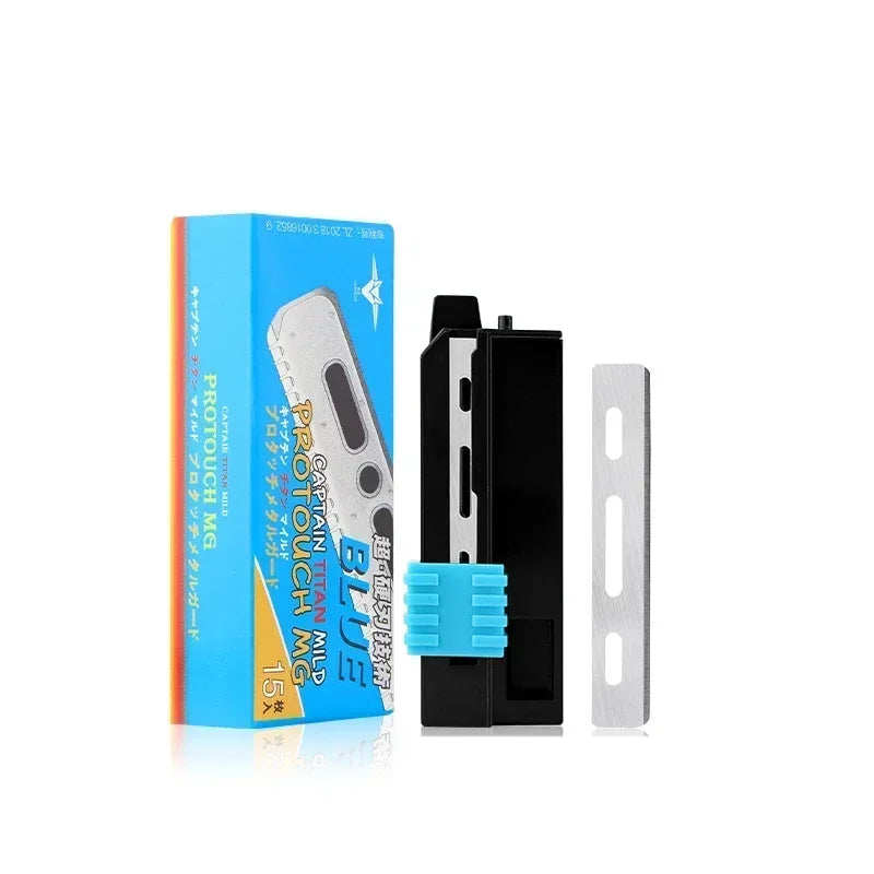 15Pcs/box Single-sided Razor Blades Men's Safety Shaver Stainless Steel Replacement Razor Blade Barbershop Shaving Supplies