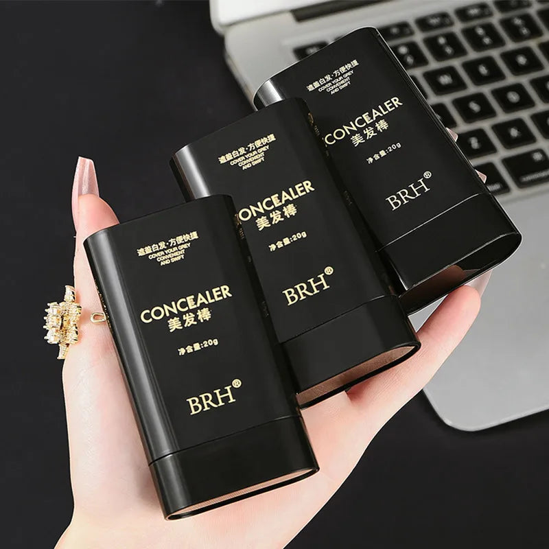 3 Colors Hair Stick Disposable Plant Hair Dyeing Cover White Hair Root Concealer Stick Fast Temporary Hair Dye Hair Care Product