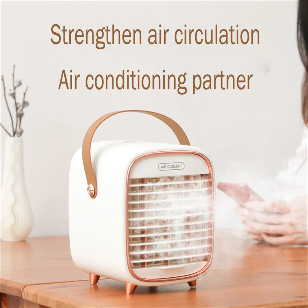 2025 Portable Car Air Cooler Fan Water Cooling Fan Portable Air Conditioner Mobile Car Electrical Air Conditioning For Home Offi